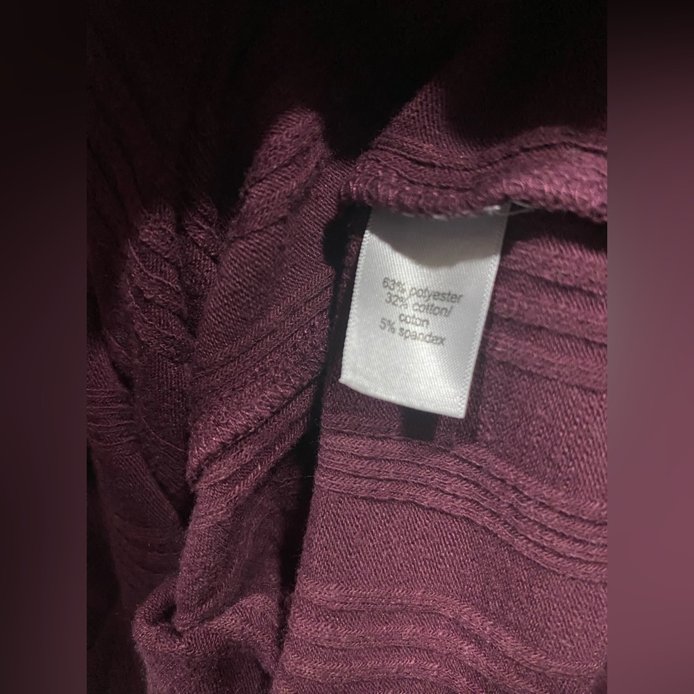 47 Ribbed Tank Top - Plum - Picture 3 of 3